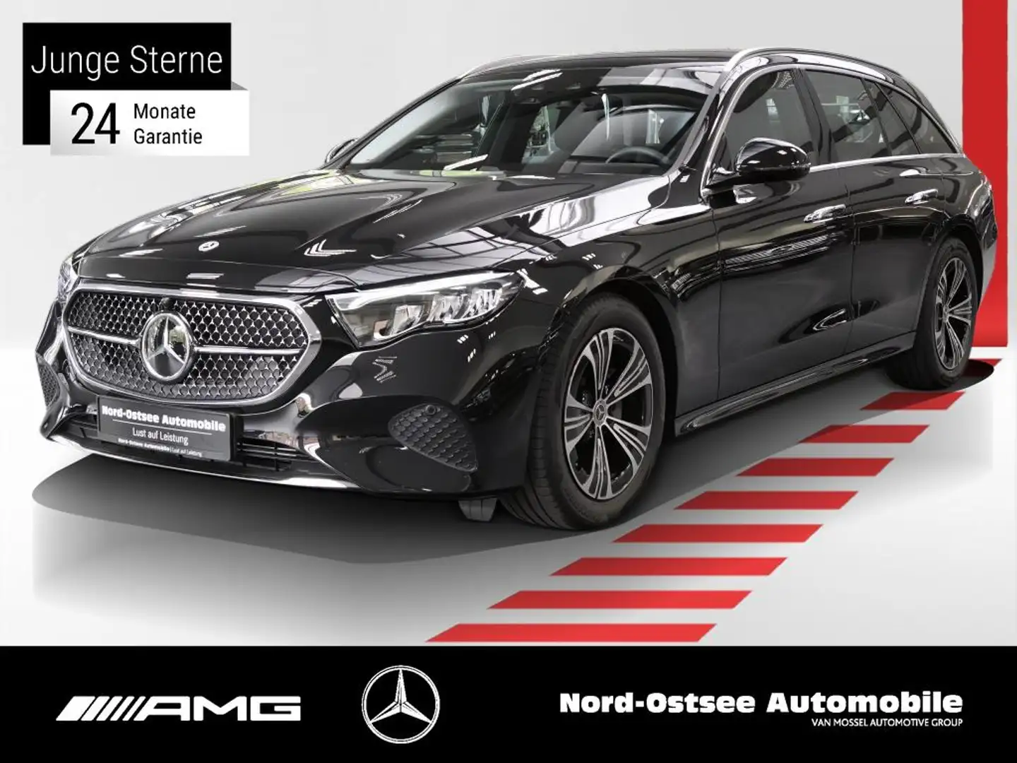 Mercedes-Benz E 220 d T AVANTGARDE KAMERA DISTR. LED KEYLESS Noir - 1