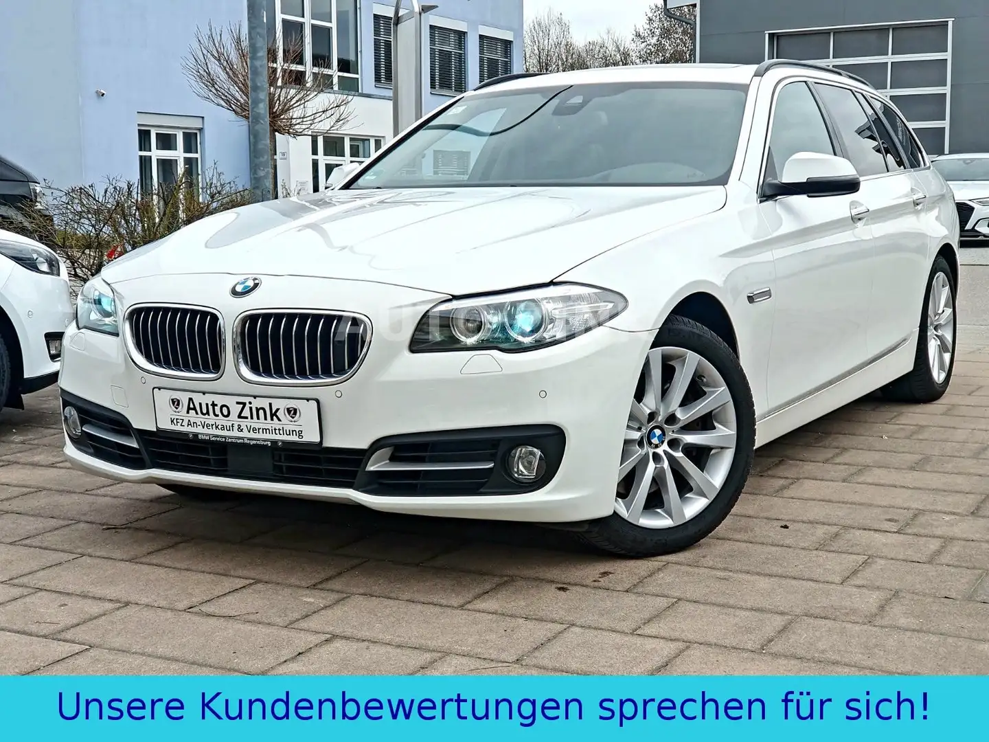 BMW 530 D Touring HUD* ACC* SITZKLIMA* PANO* AHK* LCI Weiß - 1