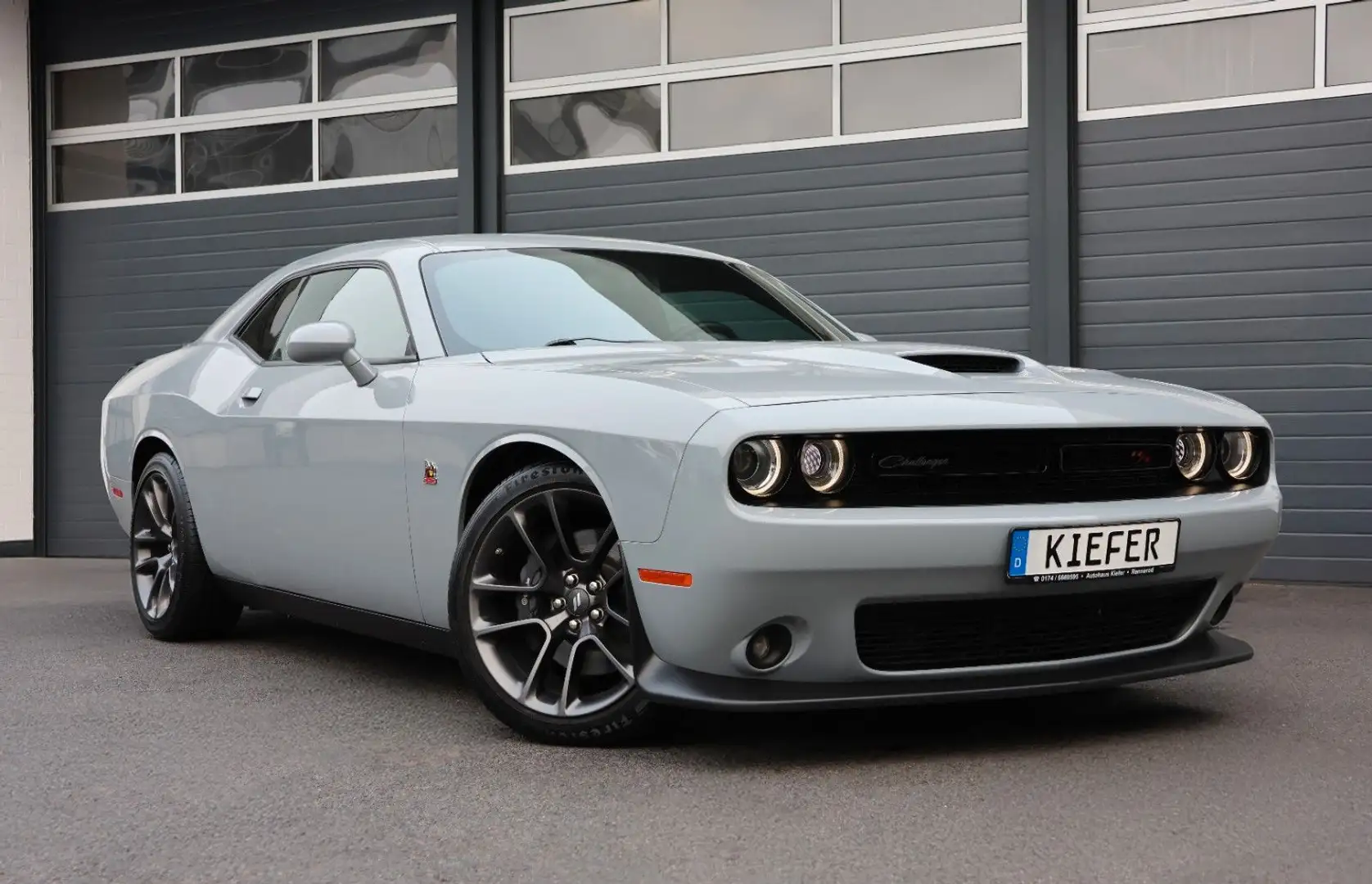 Dodge Challenger SRT 6.4/ALPINE/BREMBO/APPLE/SHZ/TOTW Gris - 1