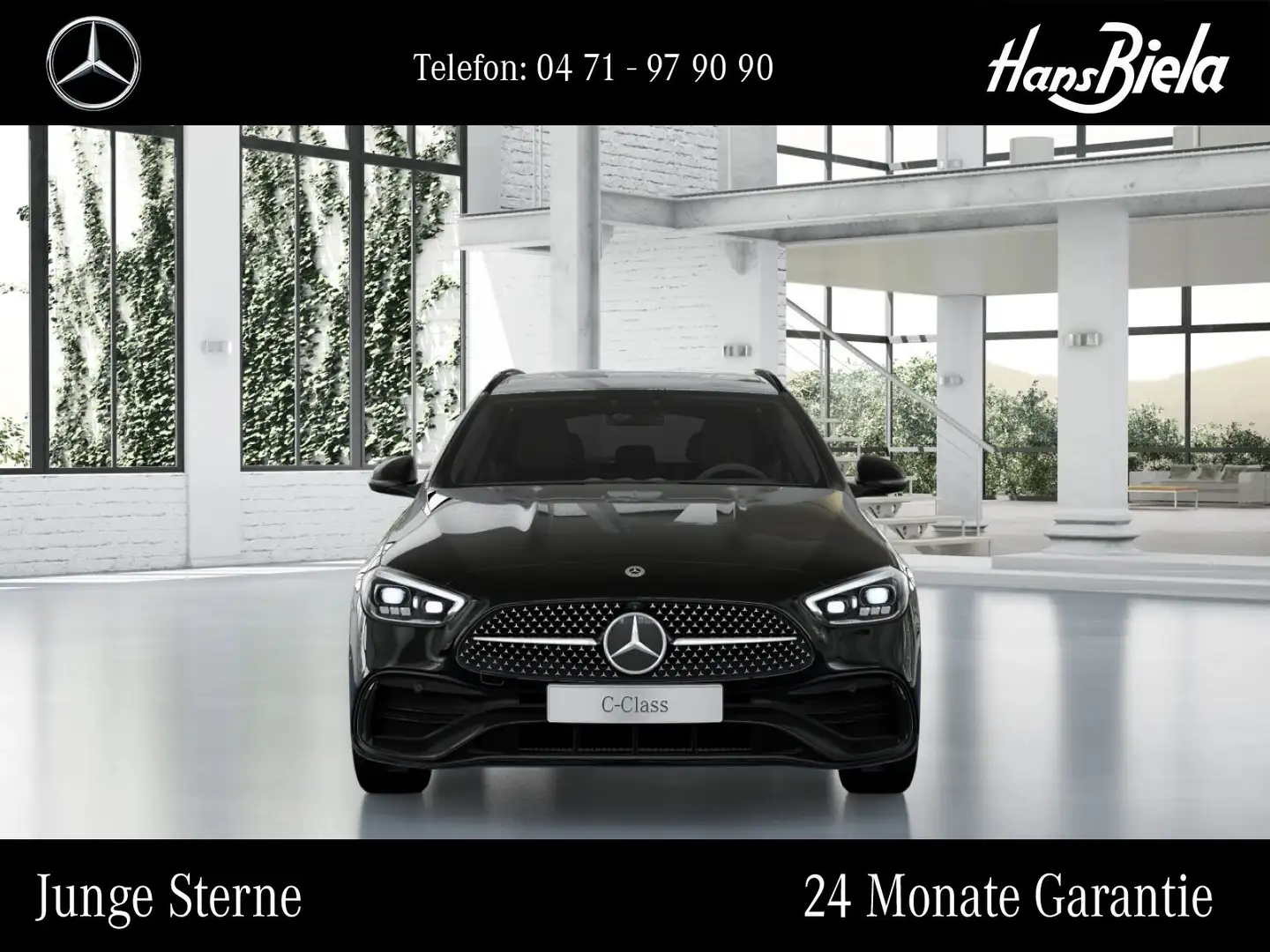Mercedes-Benz C 300 C 300 e T AMG/Night/Pano/Bur/Digl/Dis/360/AHK PSD Schwarz - 1
