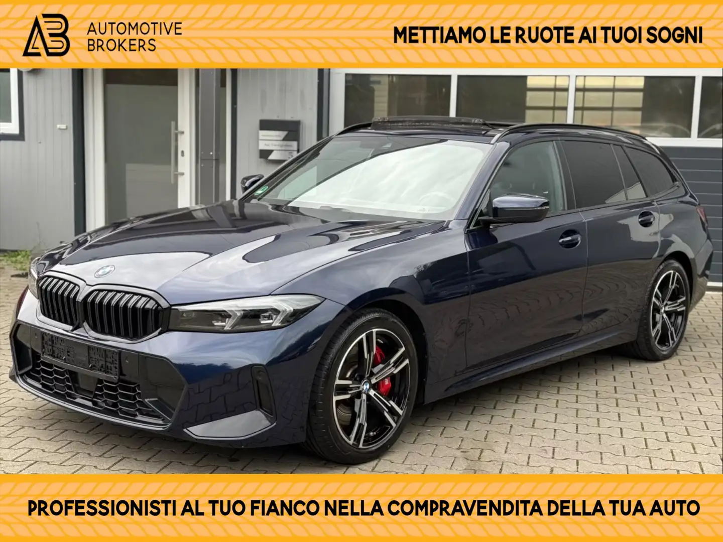 BMW 320 320d Touring Msport MHEV 48V Blu/Azzurro - 1