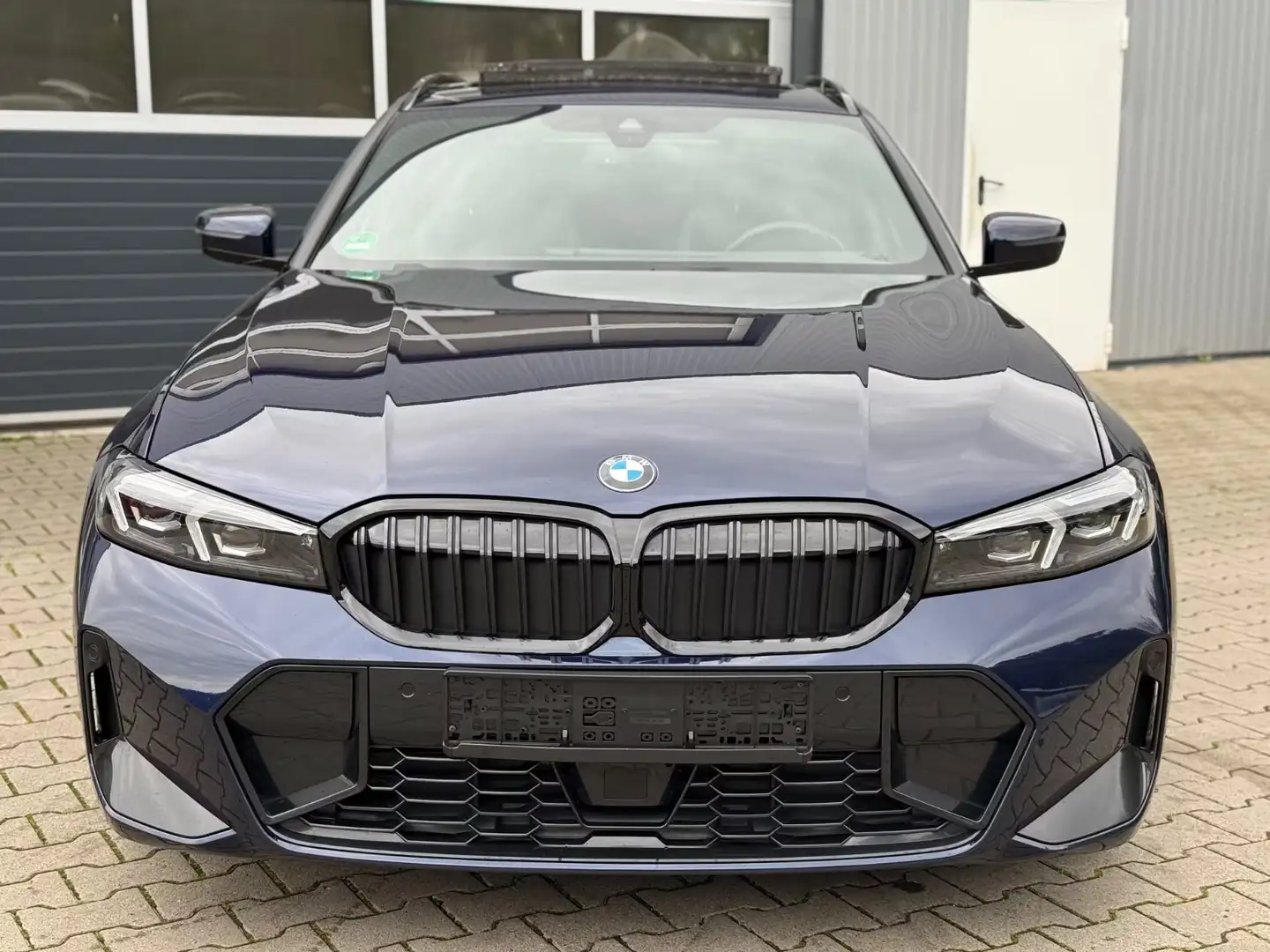 BMW 320 320d Touring Msport MHEV 48V Blu/Azzurro - 2