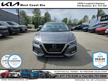 Gray 2021 Nissan Sentra Sedan Front-Wheel Drive Automatic
