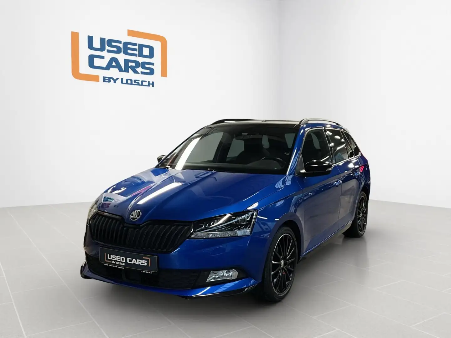Skoda Fabia Monte-Carlo+DSG+RearView Bleu - 1