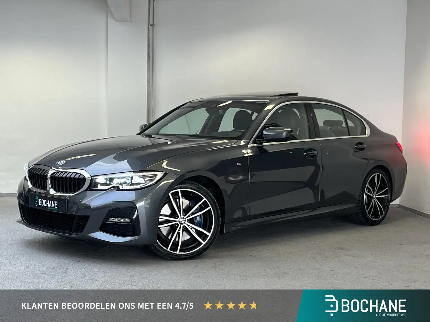 BMW 320 3-serie 320i M-Sport | 1e-EIG | PANO | HEAD-UP | L Gris - 1