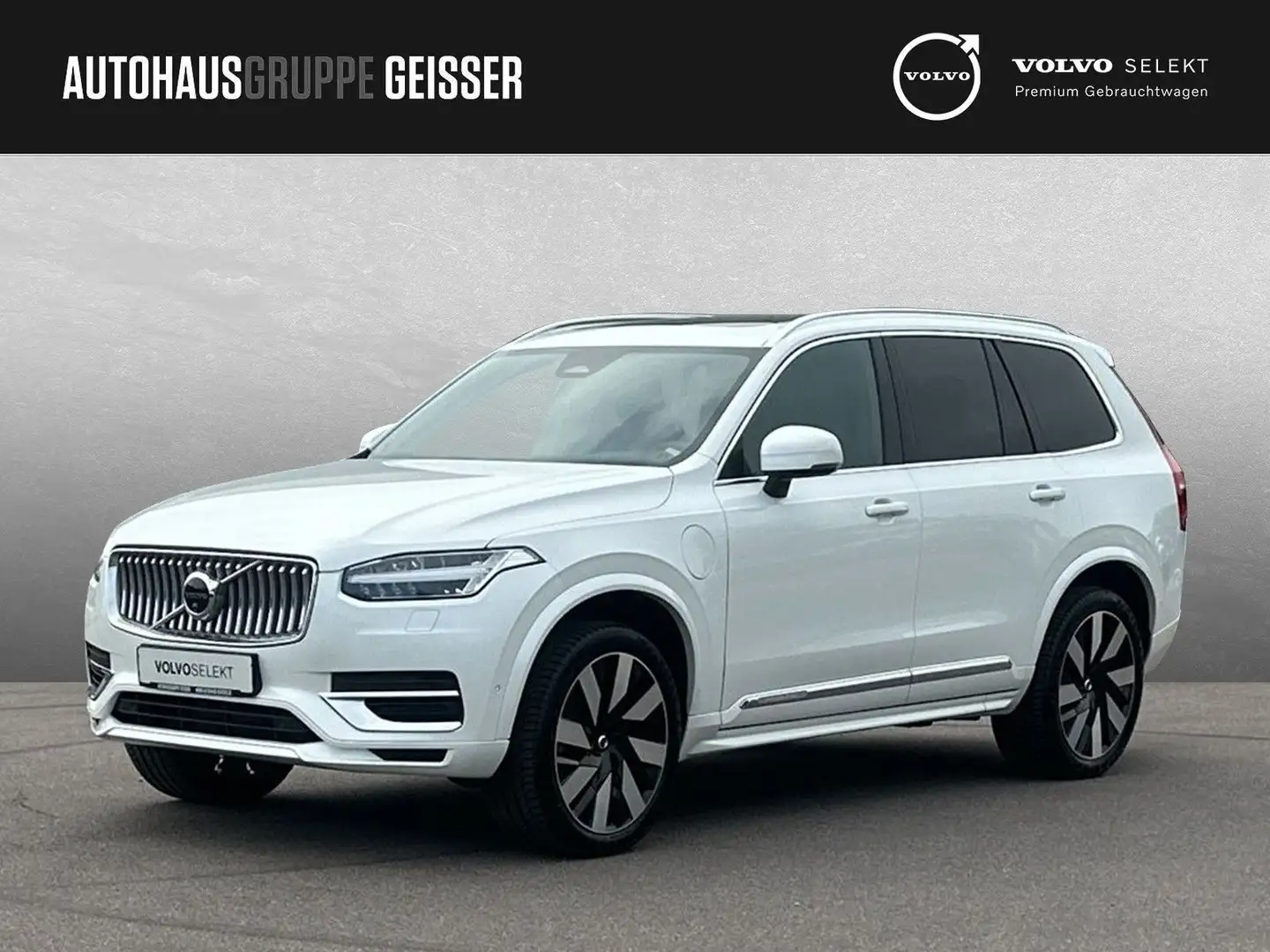Volvo XC90 T8 AWD Recharge Plus Bright 7-Sitzer ACC Weiß - 1