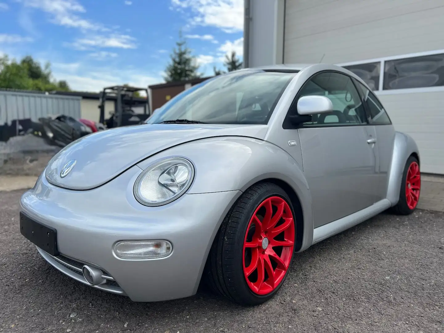 Volkswagen New Beetle Lim. 2.0 Klima Leder HU 07/2027 Argent - 1