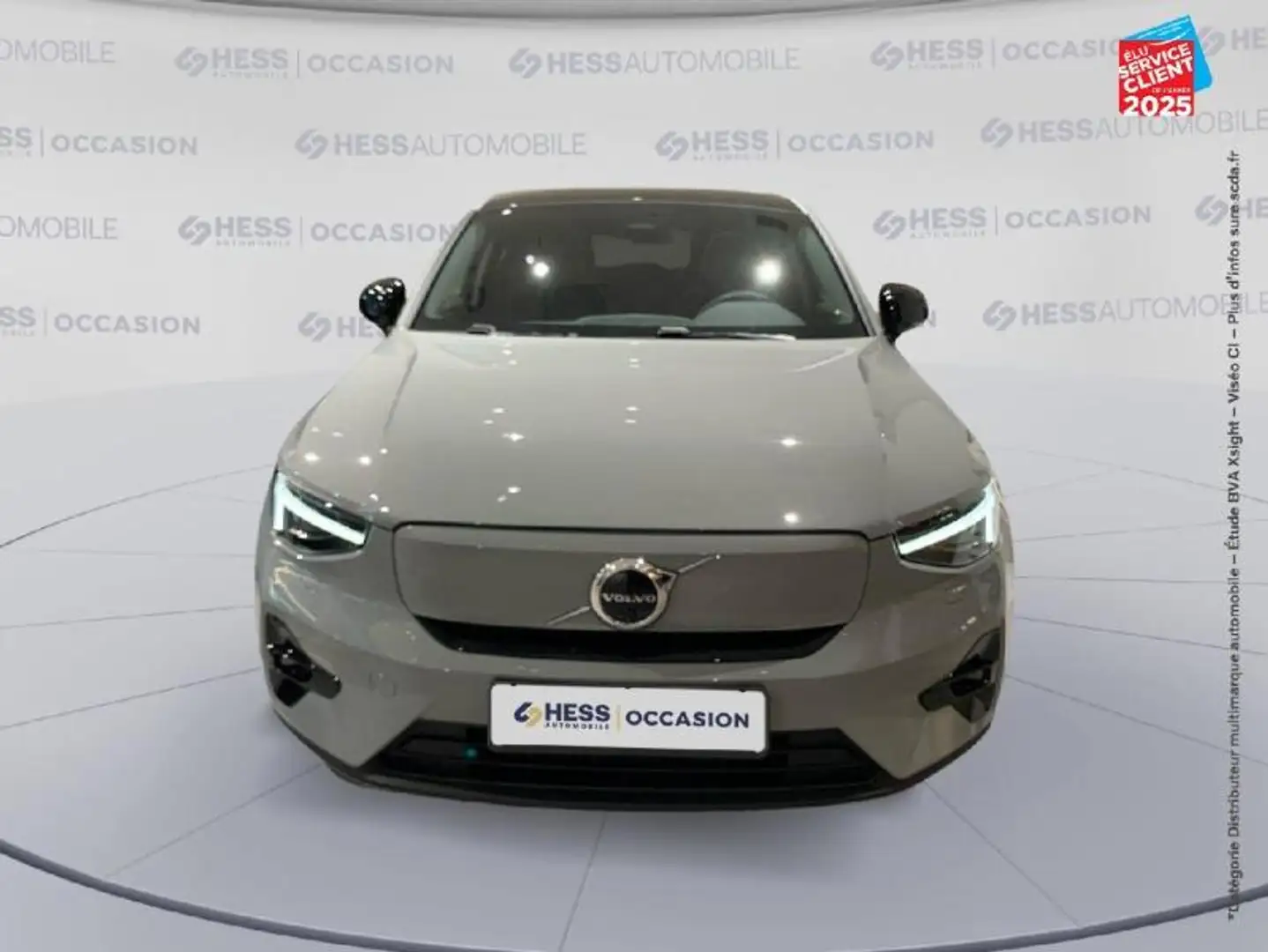 Volvo C40 Recharge Extended Range 252ch Ultimate Gris - 2