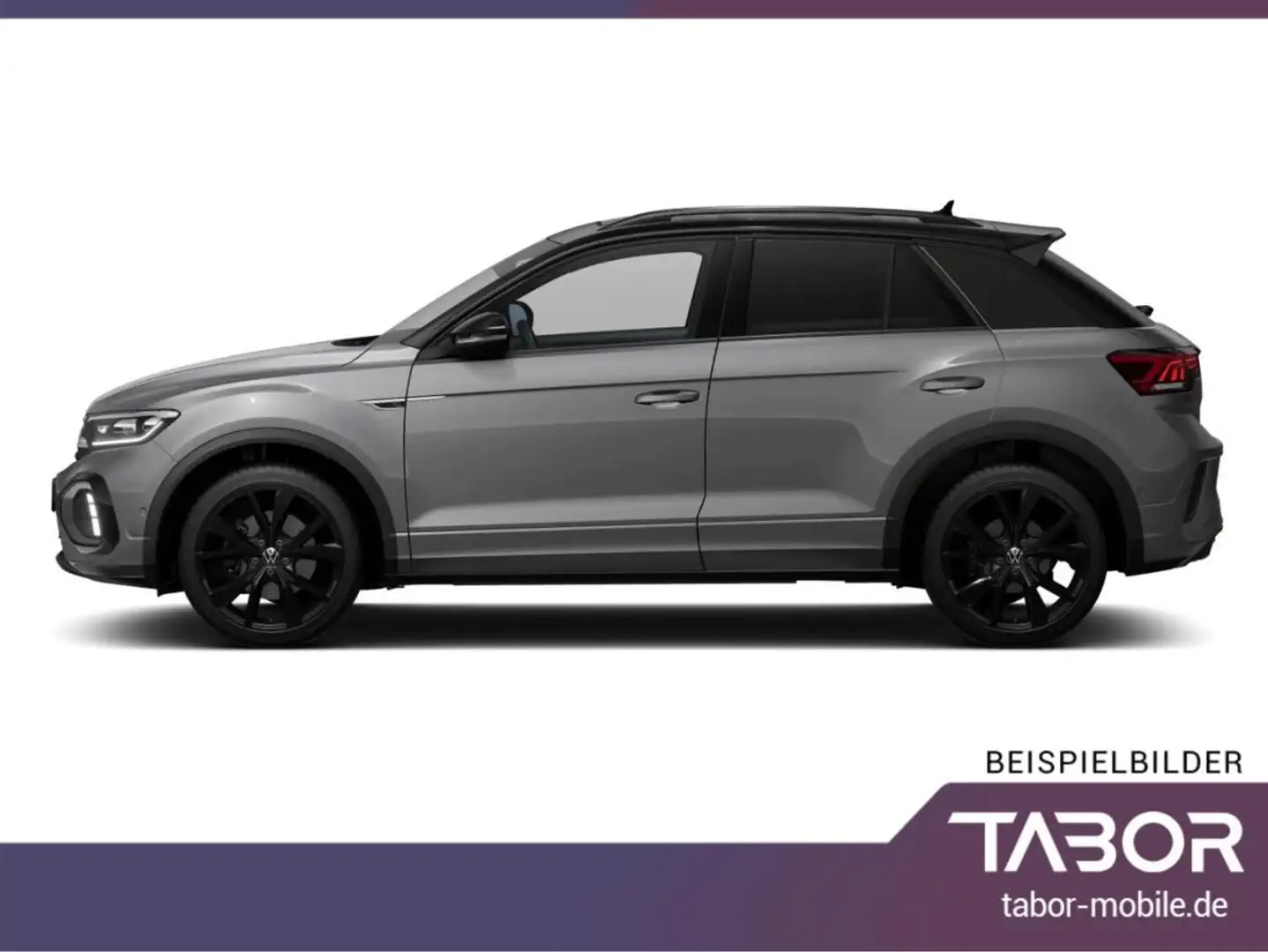 Volkswagen T-Roc 1.5 TSI 150 DSG R-Line Pano BlackP EasyO Grau - 2
