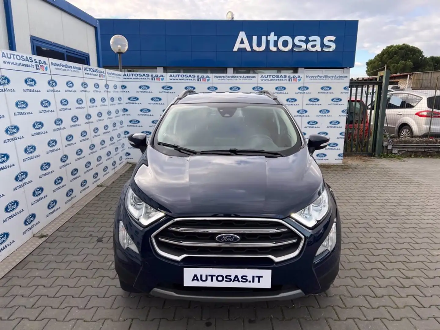 Ford EcoSport 1.0 EcoBoost 125 CV Start&Stop Titanium Blauw - 1