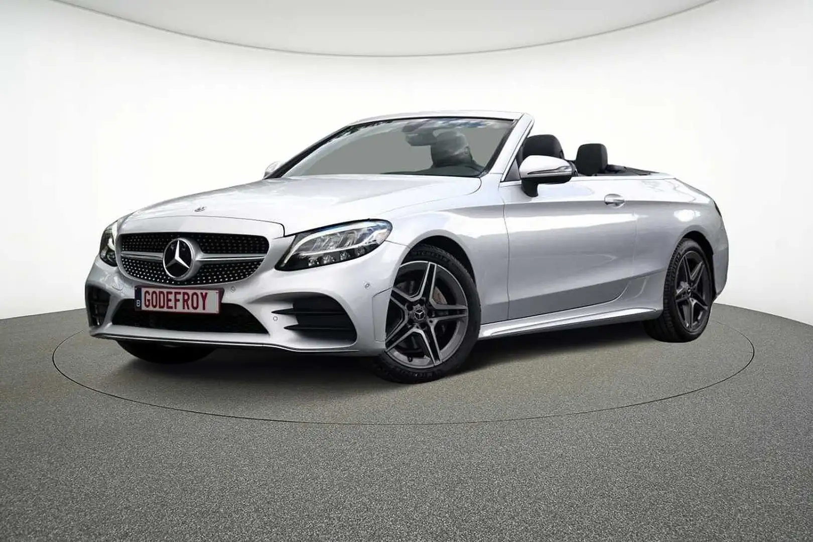 Mercedes-Benz C 180 Cabriolet Argent - 1