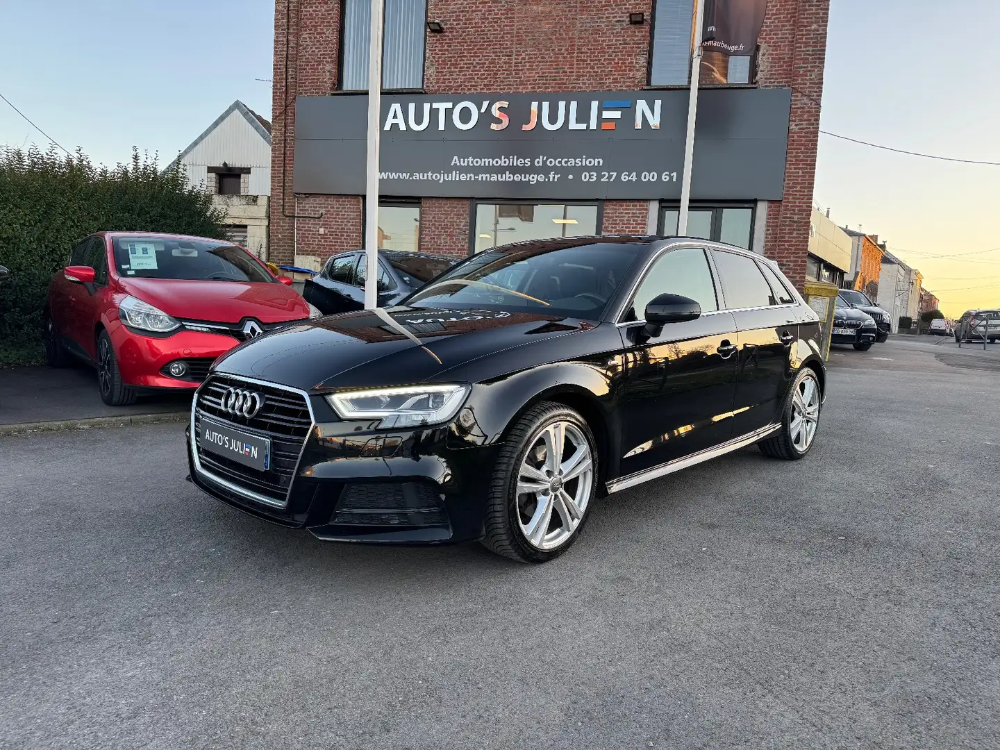 Audi A3 S Line Blanc - 1