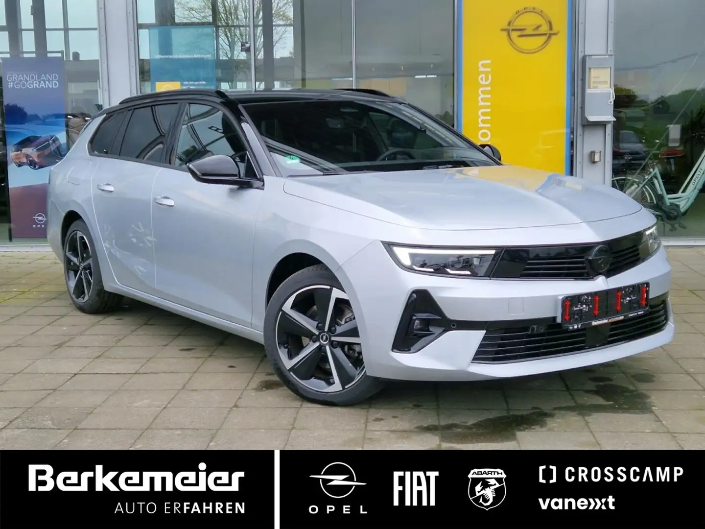 Opel Astra ST GS **Alcantara/Sitzhzg/Kamera 360** Silber - 1