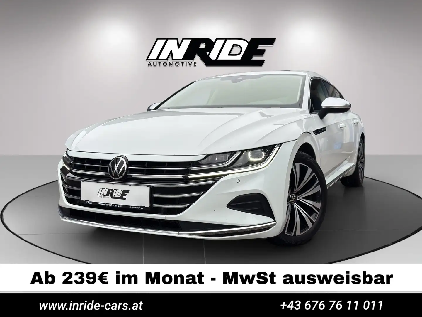 Volkswagen Arteon SB 2.0 TDI DSG *MATRIX*Anhänger*Panorama*MwSt Weiß - 1