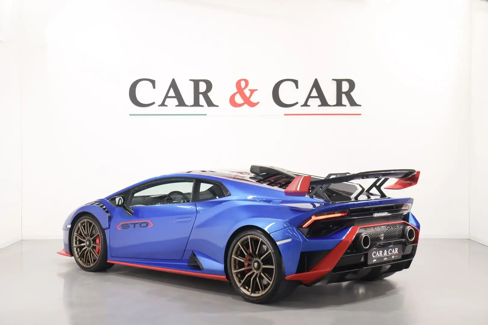 Lamborghini Huracán STO 5.2 V10 Coupé - Scarico Sportivo Akrapovic Blauw - 2