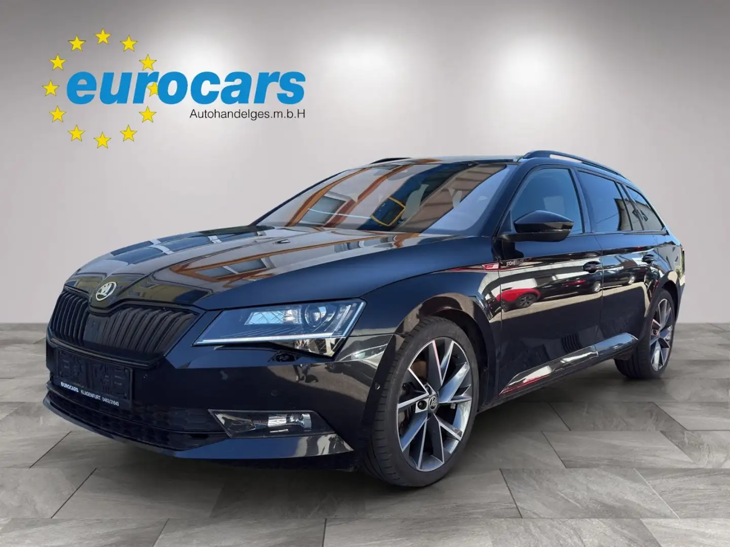 Skoda Superb 2.0 TDI SportLine 4x4 Green tec Schwarz - 1