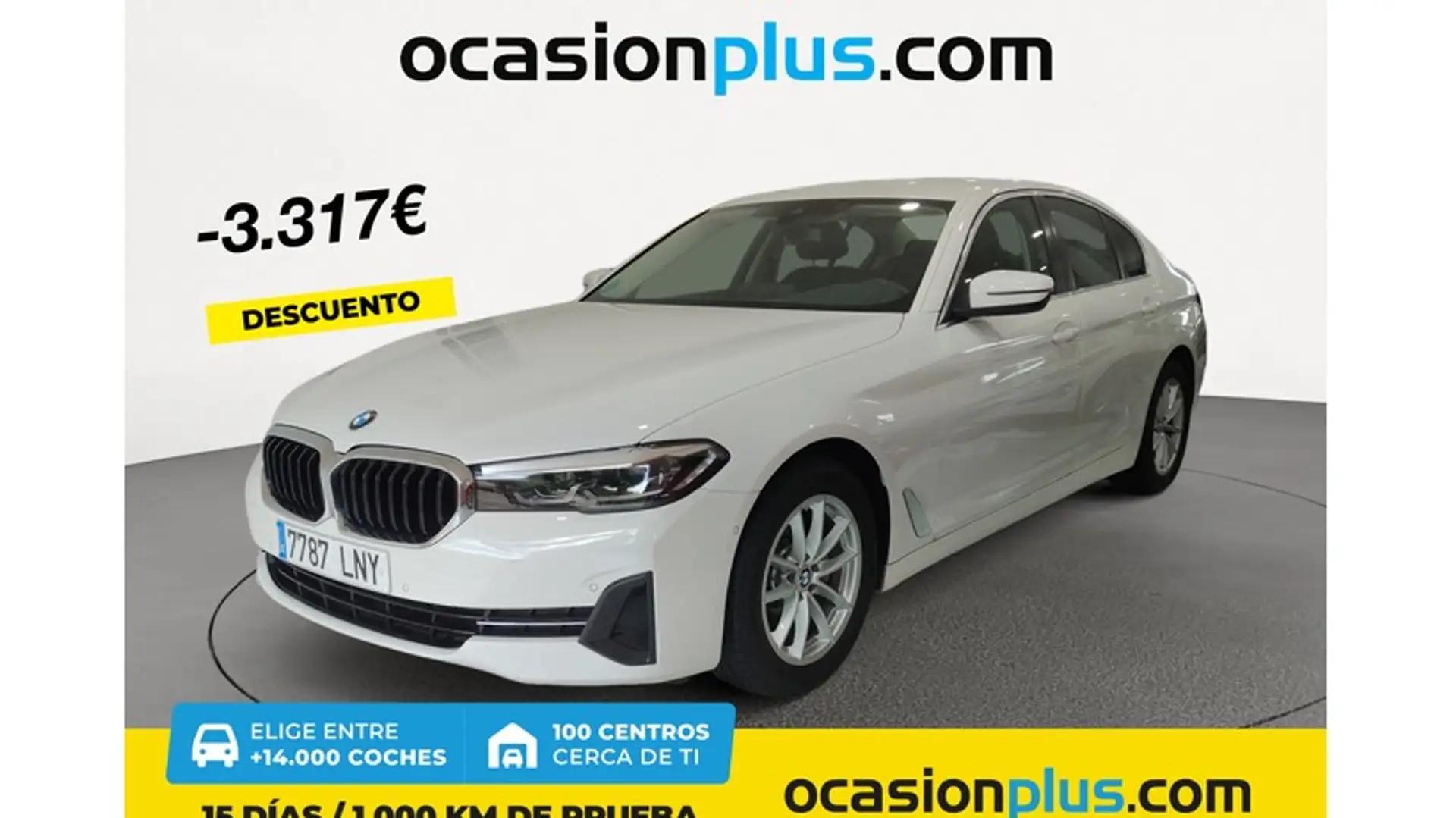 BMW 520 520dA Blanc - 1