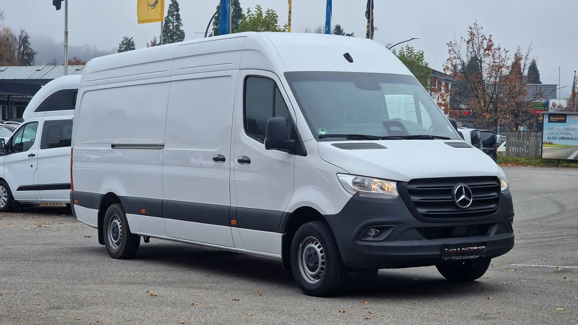 Mercedes-Benz Sprinter L4 H2 Lang Kastenwagen *3-Sitzer*Kamera*T Weiß - 2