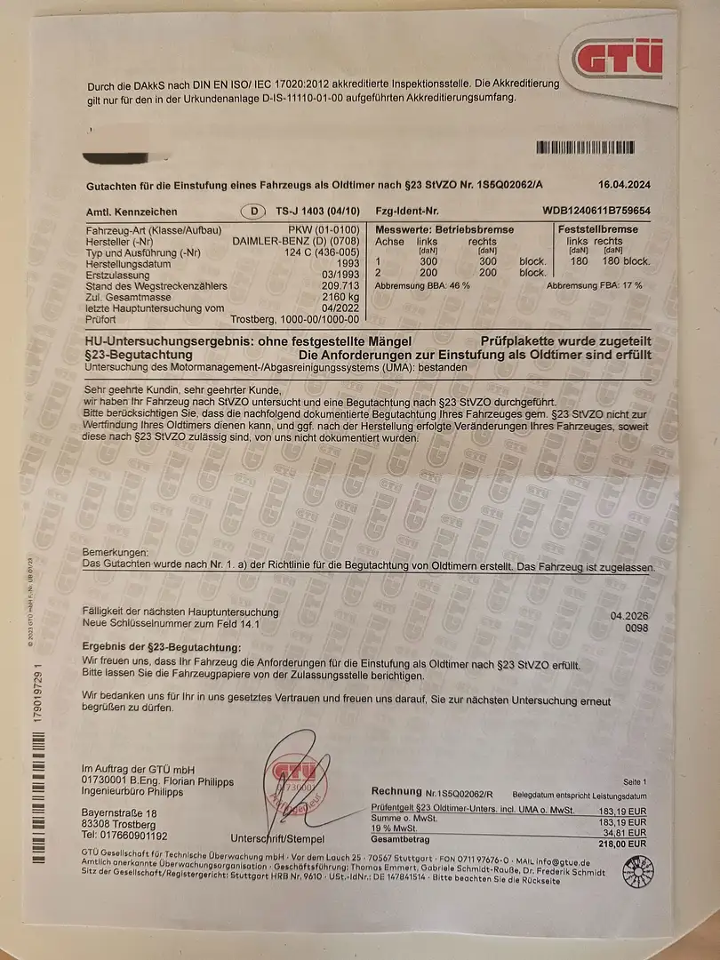 Mercedes-Benz 300 Silber - 1