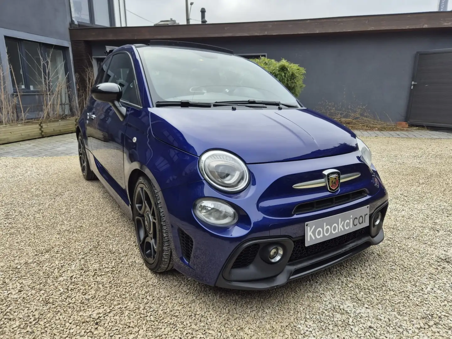 Abarth 595C 1.4 T-Jet Pista / GPS, Clim / GARANTIE 12M Blauw - 1