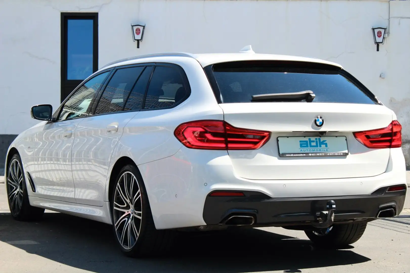 BMW 530 xDr. M-SPORT 1.Hand 360° 20" Standhz ACC HUD Blanc - 2