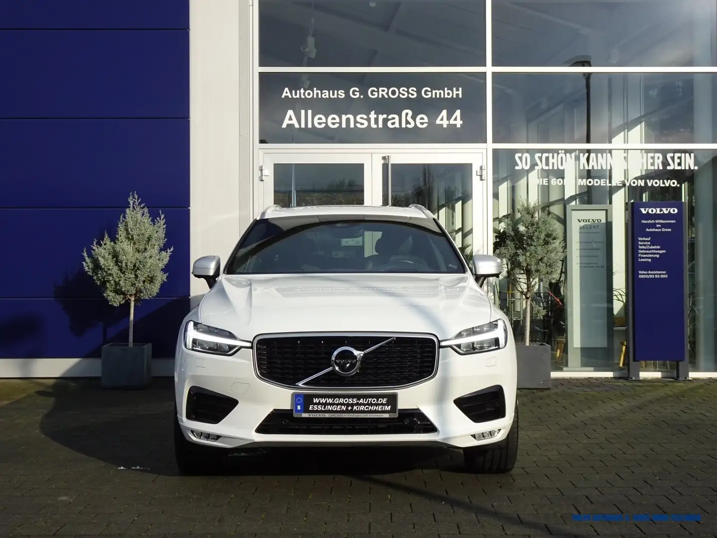 Volvo XC60 D4 AWD Geartronic R-Design Wit - 2