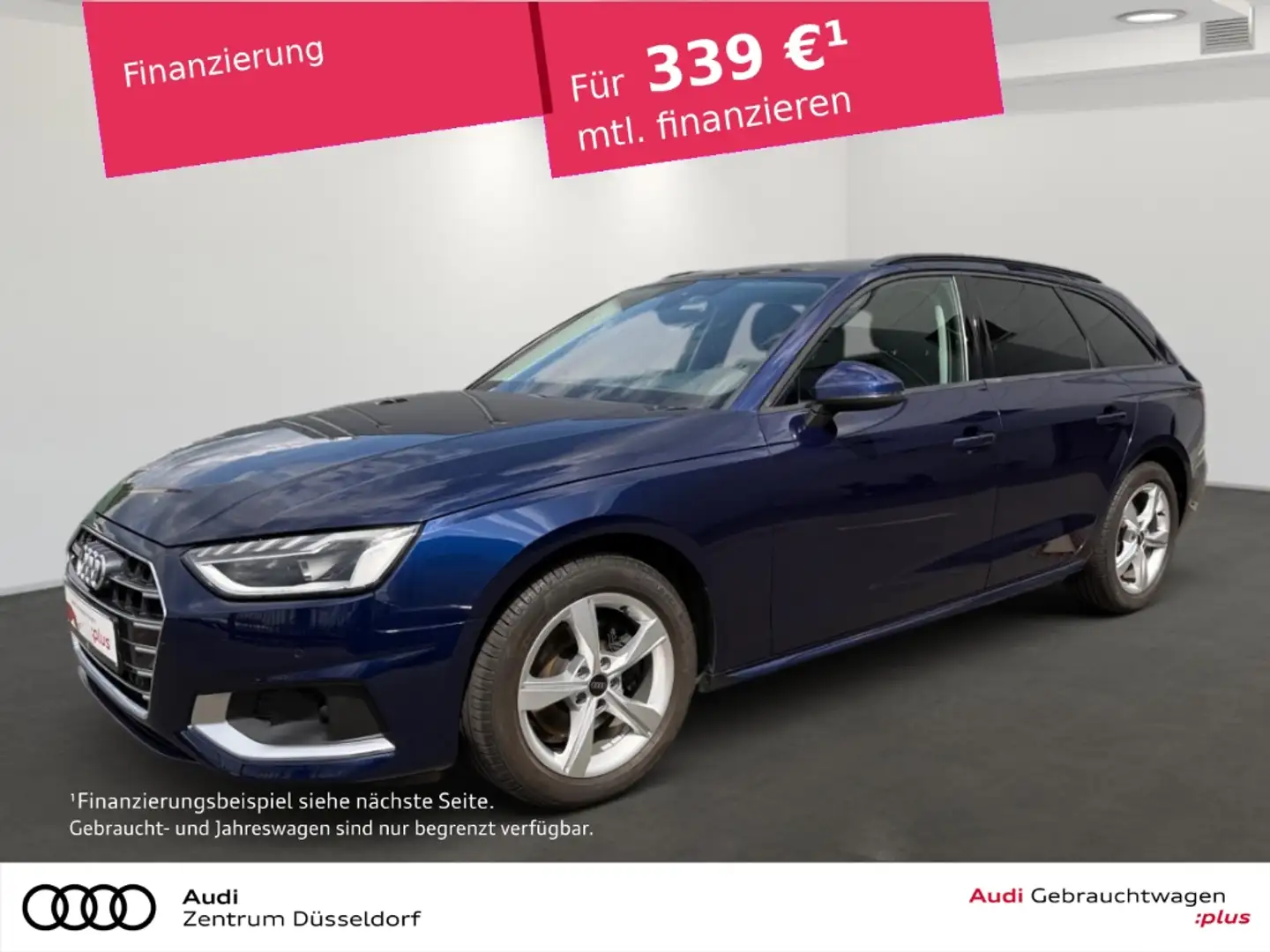 Audi A4 Avant advanced 35 TDI MMI KAMERA ACC VIRTUAL Blau - 1