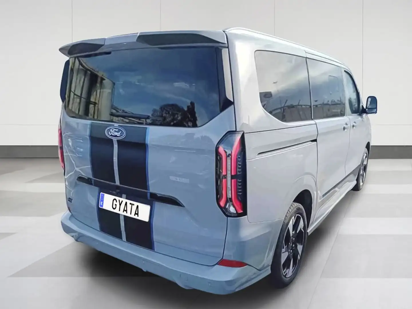 Ford Tourneo Custom E-Grand Titanium X 160kW Gris - 2