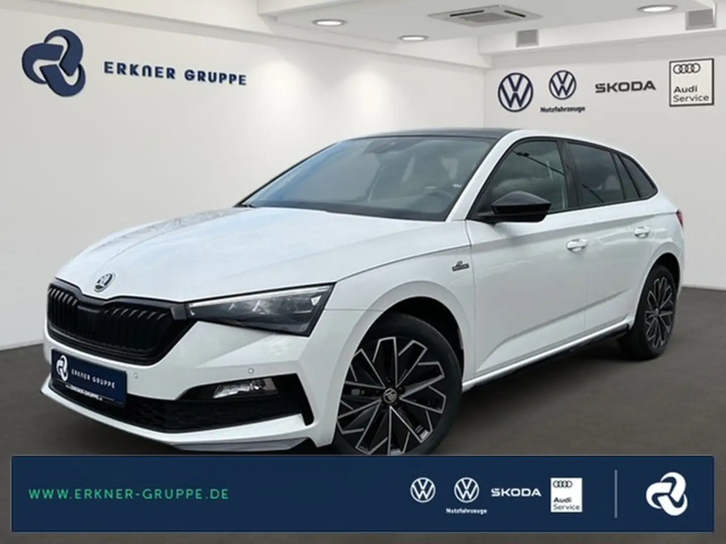 Skoda Scala 1.5 TSI DSG Monte Carlo +PANO+PDC+GRA+KLIMA+ Bianco - 1