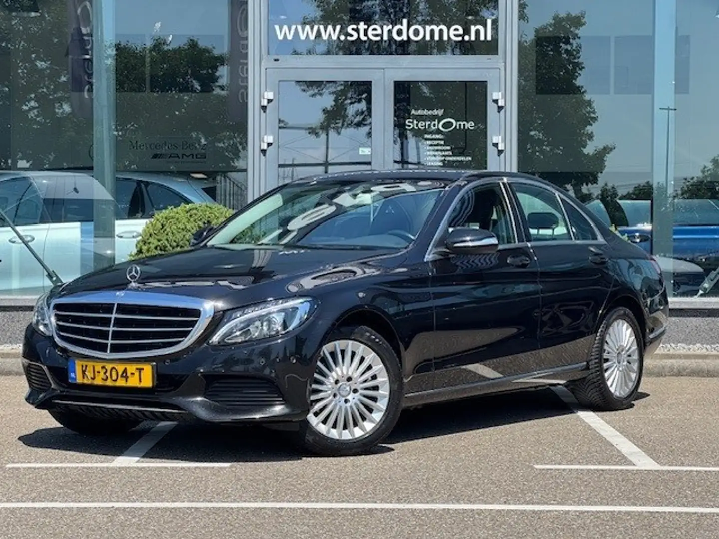 Mercedes-Benz C 200 CDI Ambition Elegance I Stoelverwarming I Tempomaa Zwart - 1