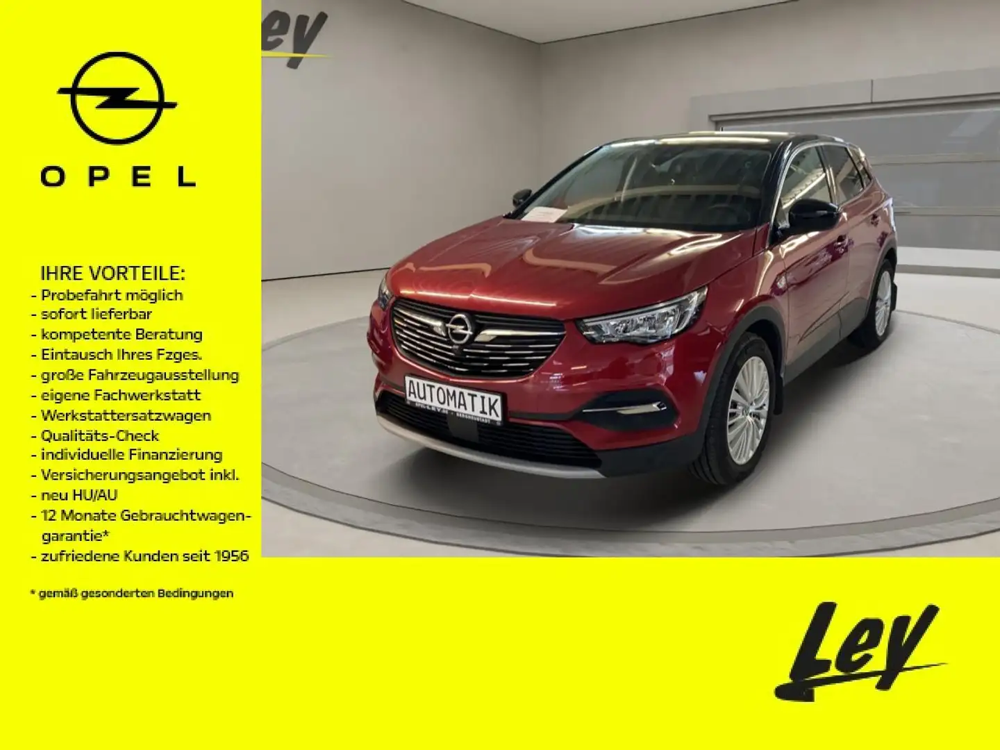 Opel Grandland X INNOVATION Rouge - 1