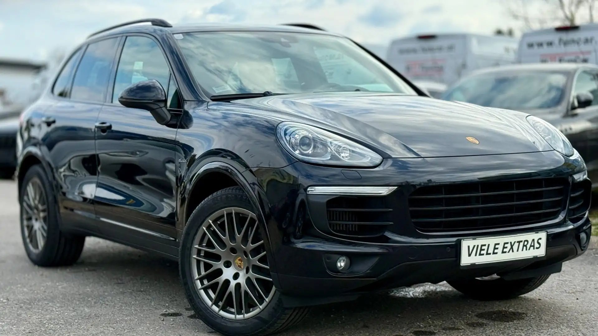 Porsche Cayenne II 3,0 Diesel Platinum Edition *Facelift + Black Schwarz - 2