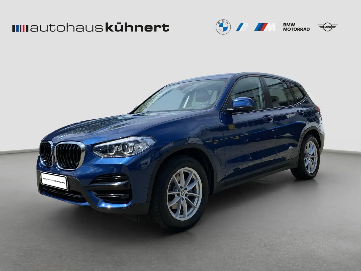 BMW X3 xDrive20i Advantage 1. Hand LED Navi AUT PDC Blue - 1