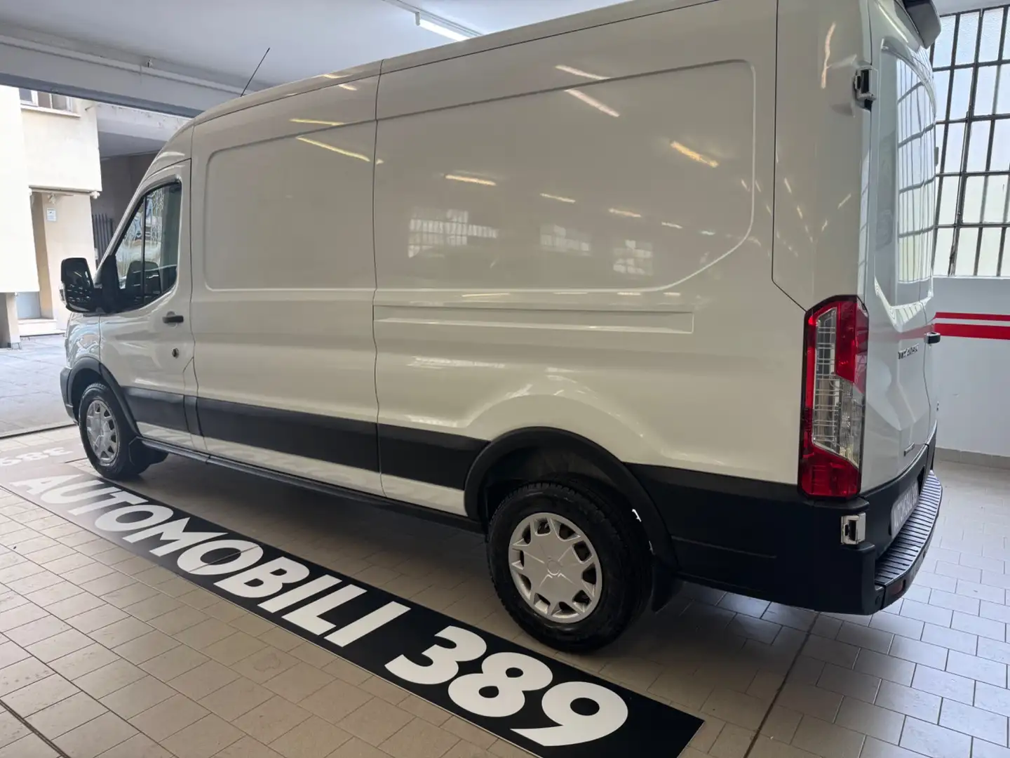 Ford Transit 350 2.0TDCi EcoBlue MHEV 130CV PL-TM Furgone Trend Bianco - 2
