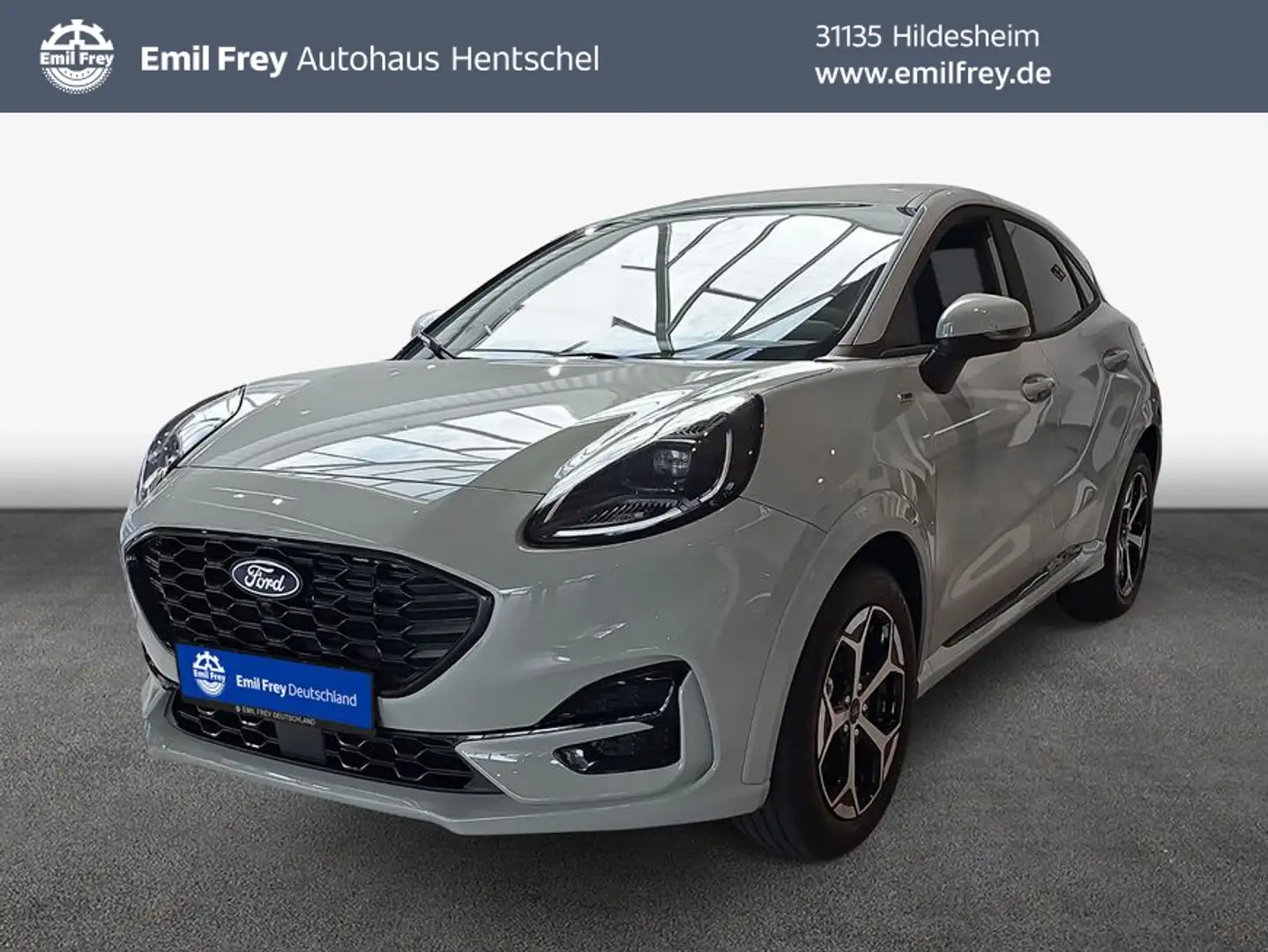 Ford Puma 1.0 EcoBoost Hybrid ST-LINE Grün - 1