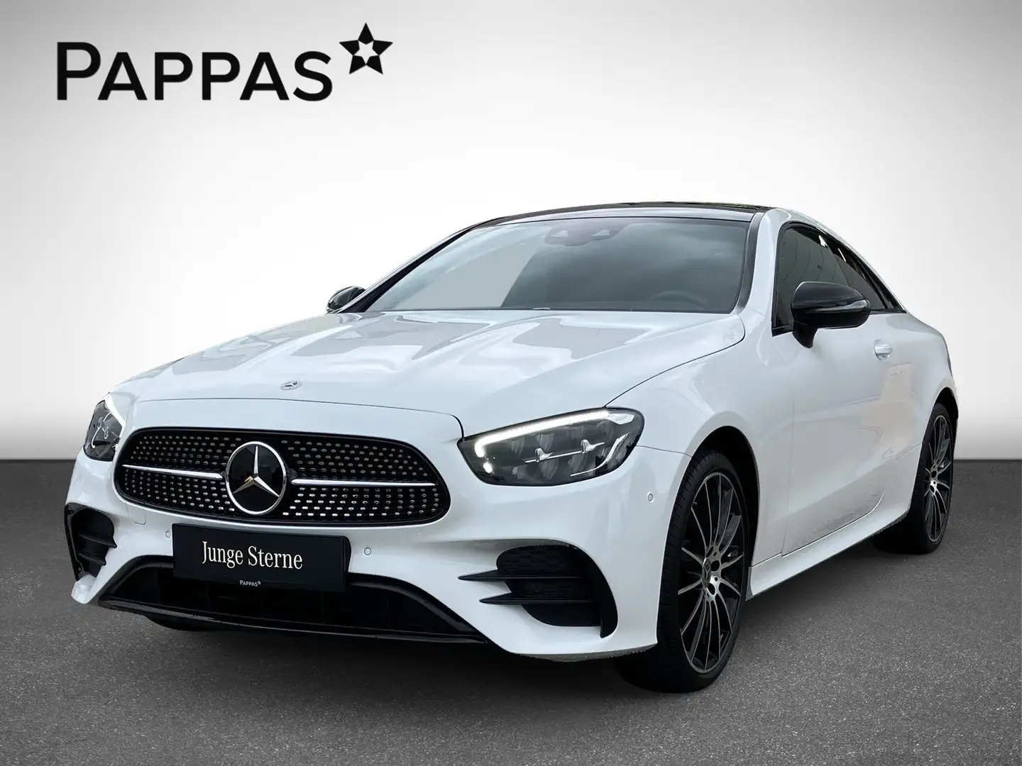 Mercedes-Benz E 300 d 4MATIC Coupé *AMG Line *Panorama Schiebedach *Bu Weiß - 2