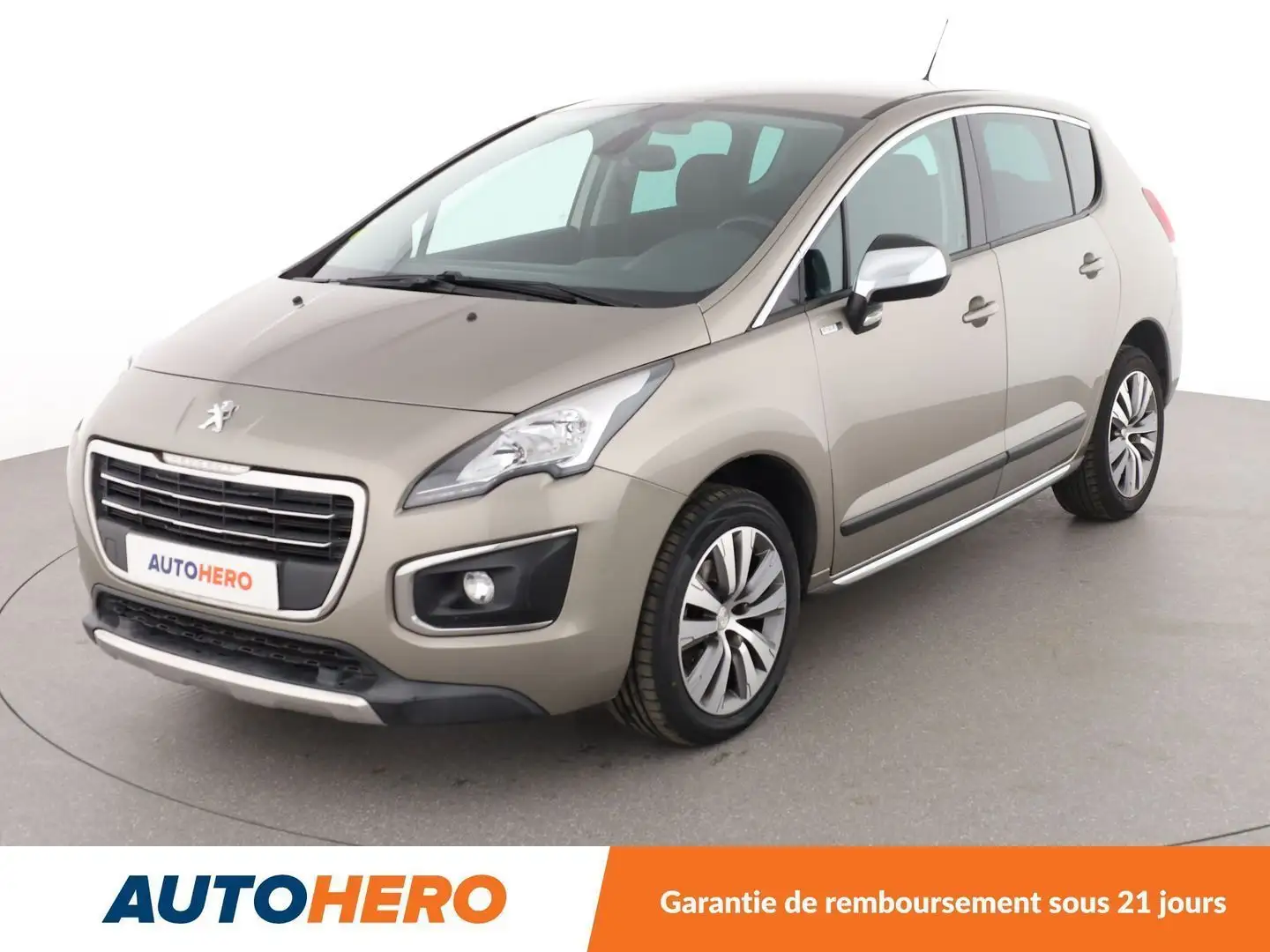 Peugeot 3008 1.6 Blue-HDi Style Gris - 1