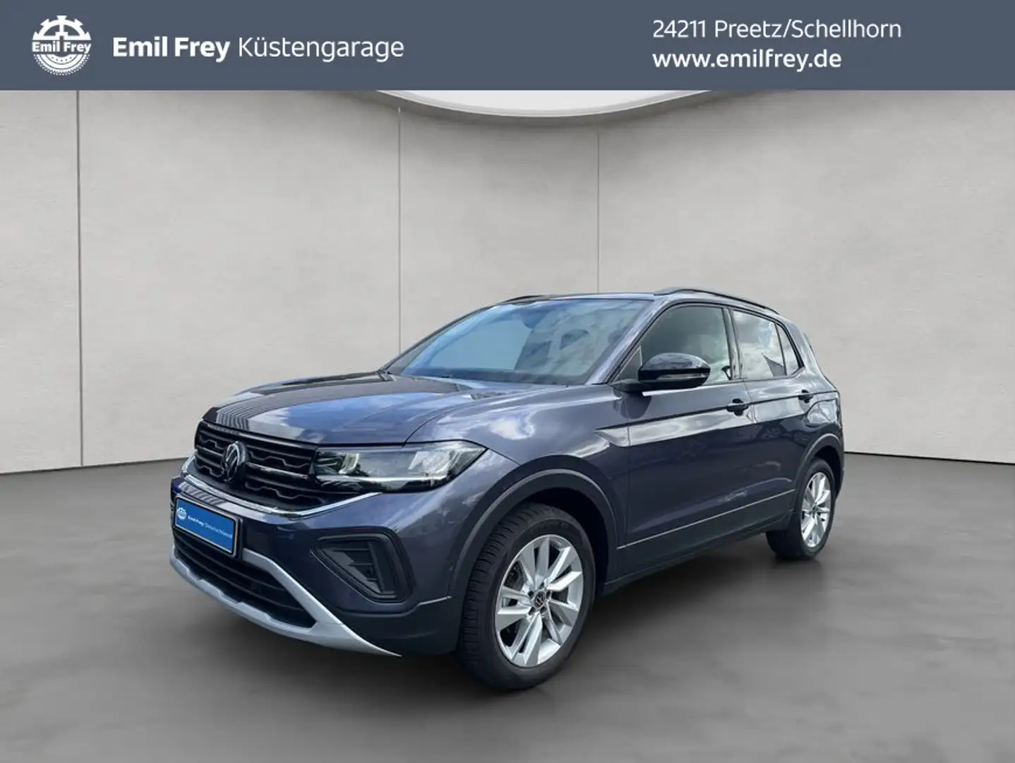 Volkswagen T-Cross 1.0 TSI Goal Navi RFK ACC GJR Grijs - 1