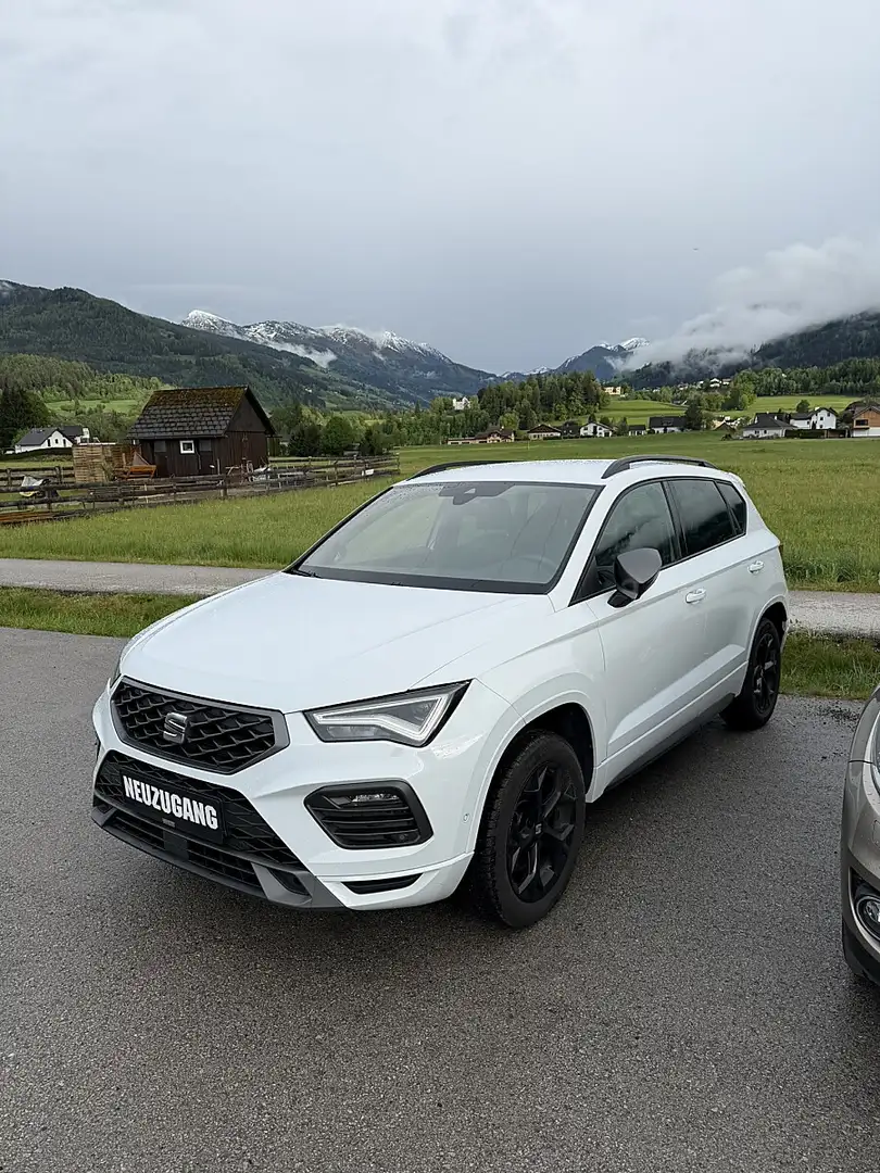 SEAT Ateca 2,0 FR 4WD TDI DSG TOP AUSSTATTUNG | ALLRAD | L... Weiß - 1
