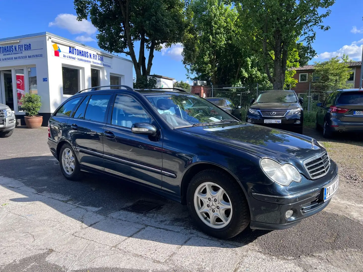 Mercedes-Benz C 180 T-Modell  Kompressor Avantgarde TÜV 08/26 Noir - 2