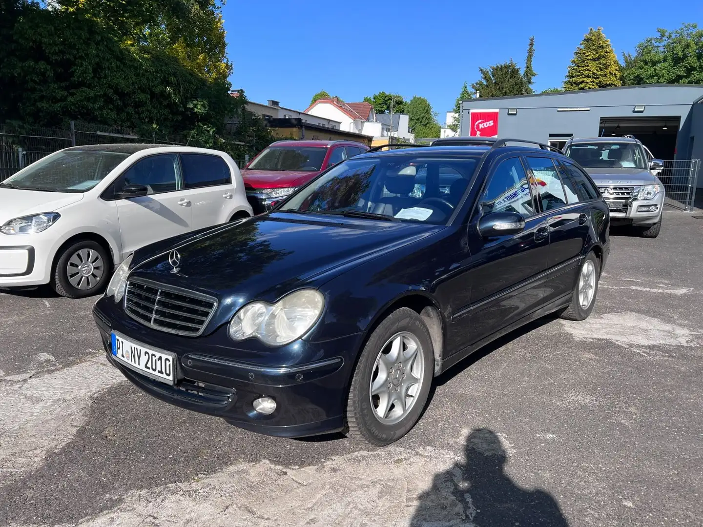 Mercedes-Benz C 180 T-Modell  Kompressor Avantgarde TÜV 08/26 Noir - 1