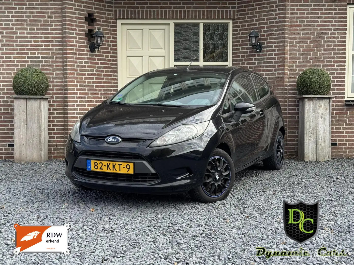 Ford Fiesta 1.25 Limited *Airco *Trekh *Goed onderhouden! Zwart - 1