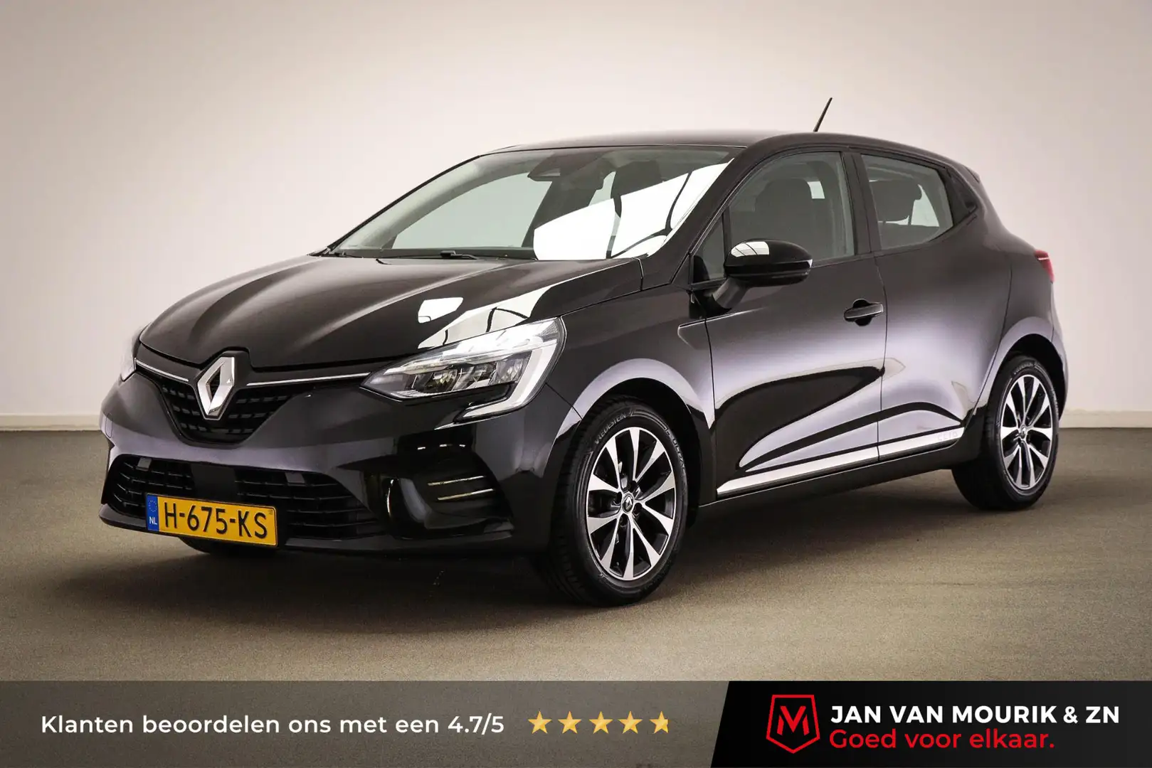 Renault Clio 1.0 TCe Zen | EASY LINK PACK | AIRCO | CRUISE CONT Zwart - 1