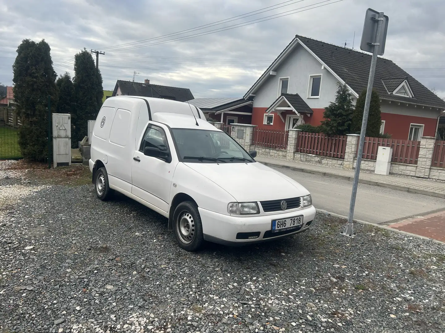 Volkswagen Caddy SDI 9K9B36 Weiß - 2