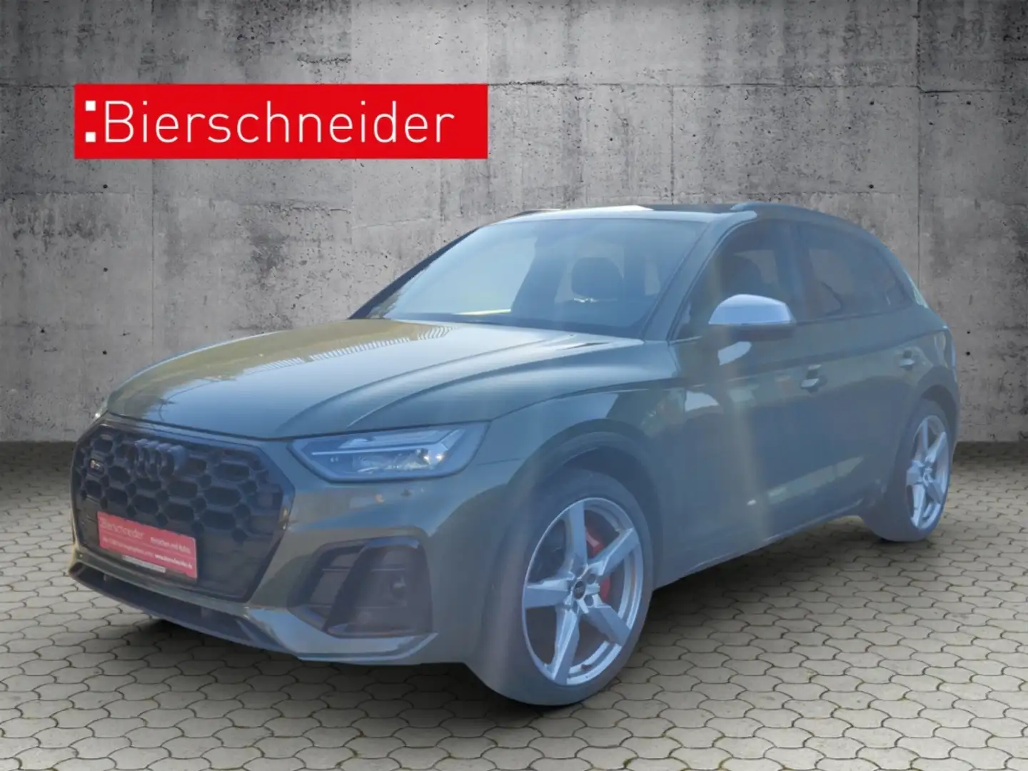 Audi SQ5 3.0 TDI quattro HUD NAVI GRA LED DAB SHZ 21 Grün - 1