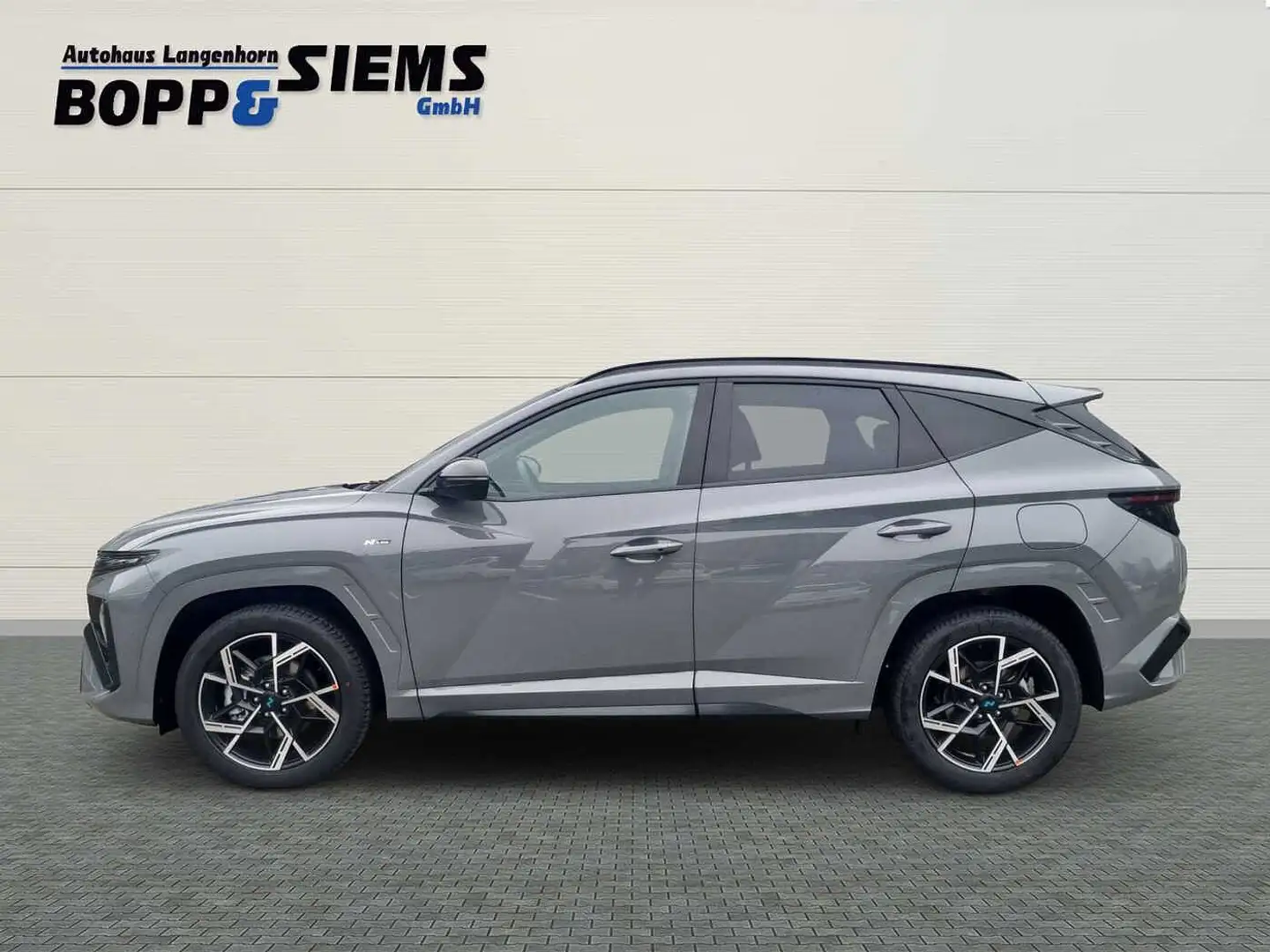 Hyundai TUCSON 1.6 T-GDi DCT 'N-Line' 'Sitz,Pano,Assi' Gris - 2