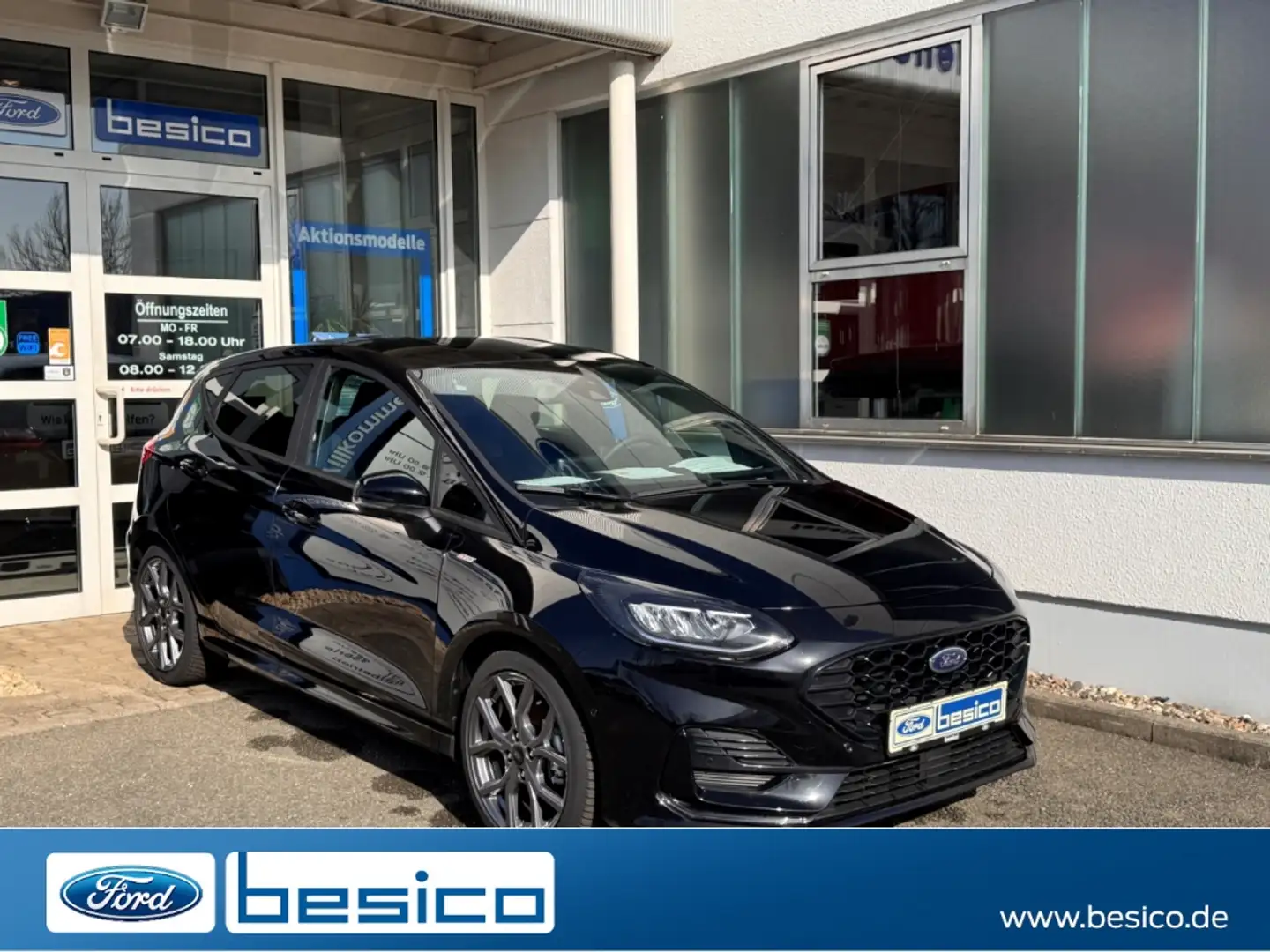 Ford Fiesta ST-Line+LED+Winter Paket+LMF+NAV+DAB+PDC Nero - 1