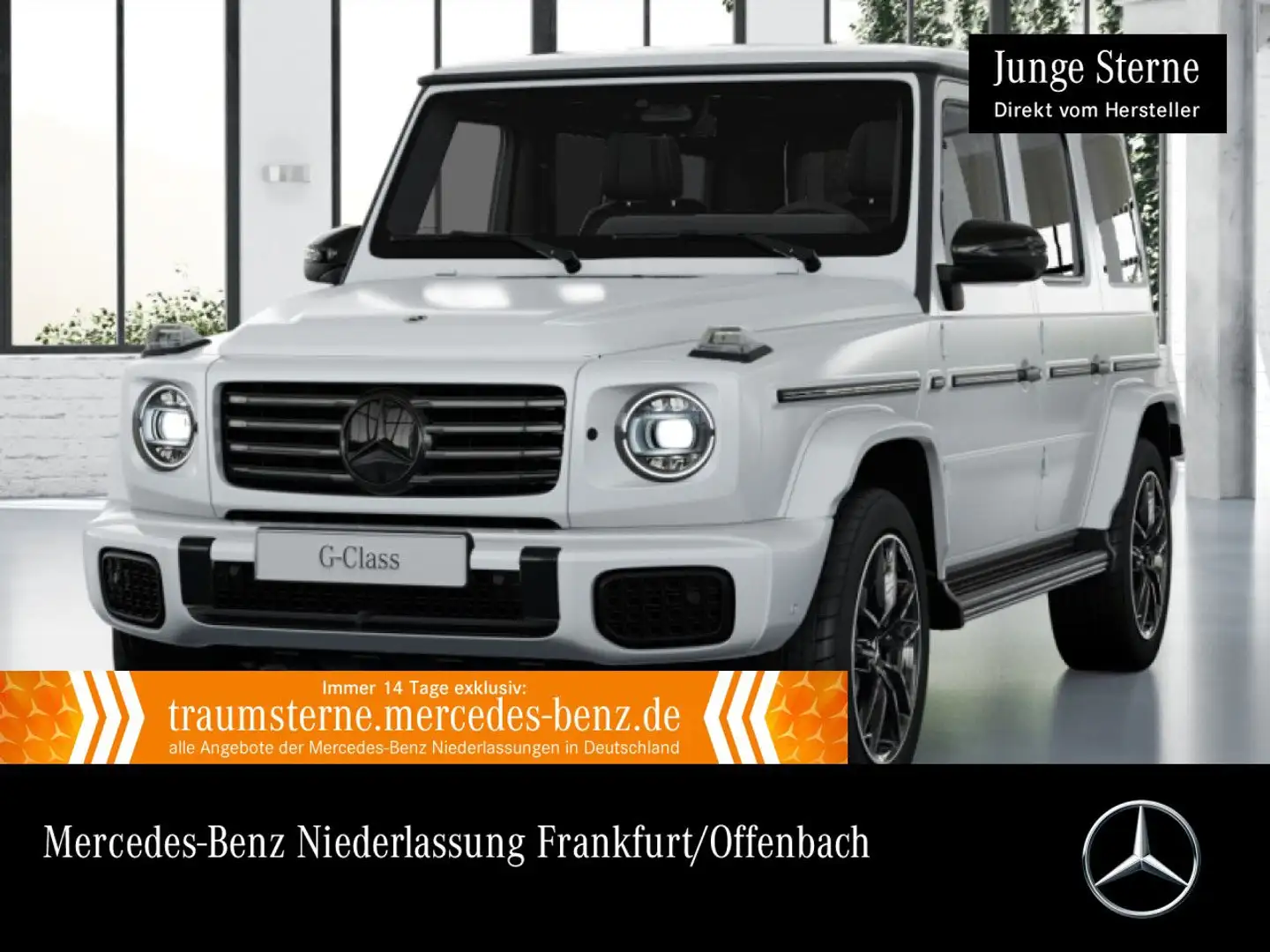 Mercedes-Benz G 500 Exclusive designo Burmester 3D 360° Stdhzg Weiß - 1