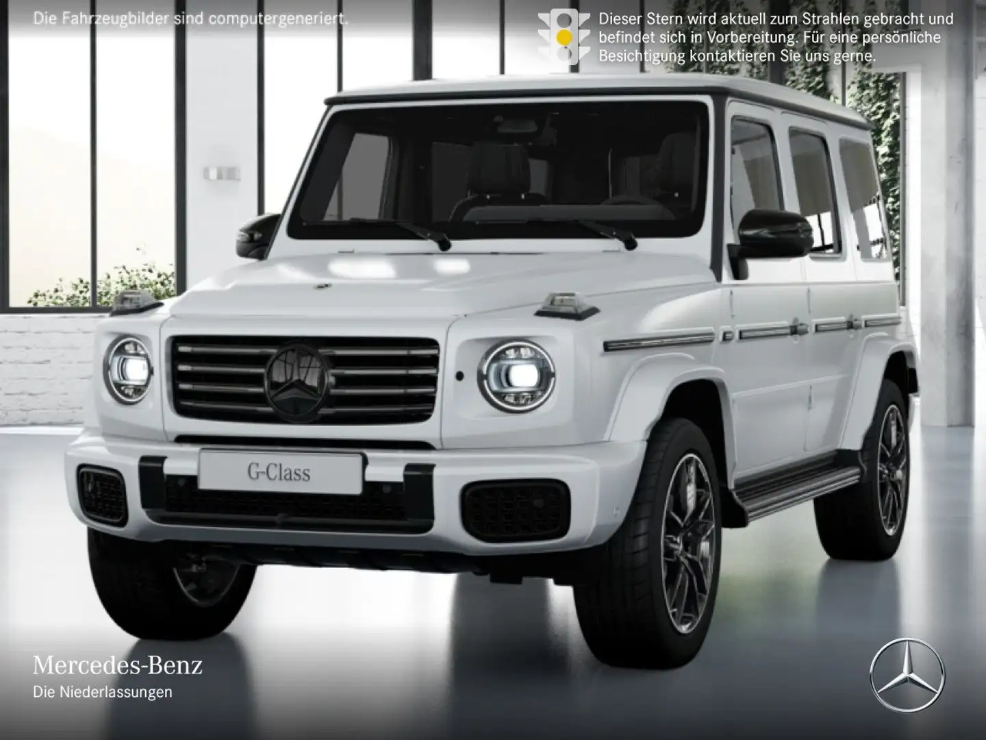 Mercedes-Benz G 500 Exclusive designo Burmester 3D 360° Stdhzg Weiß - 2