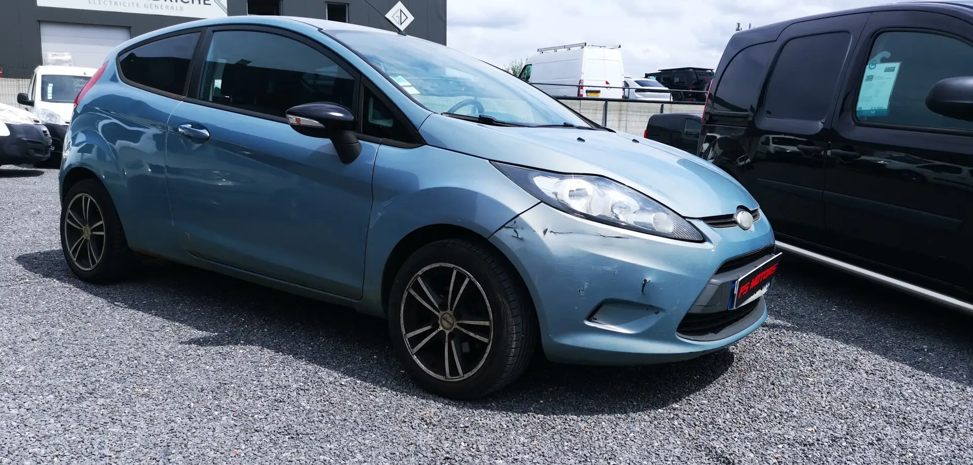Ford Fiesta FIESTA AFFAIRES 1.6 TDCI 90 ECONETIC Bleu - 1